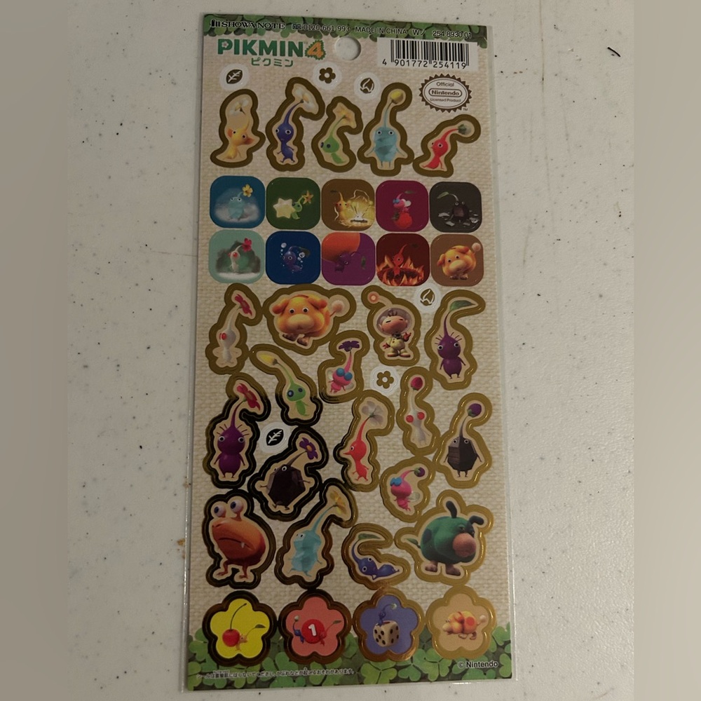 Pikmin 4 stickers